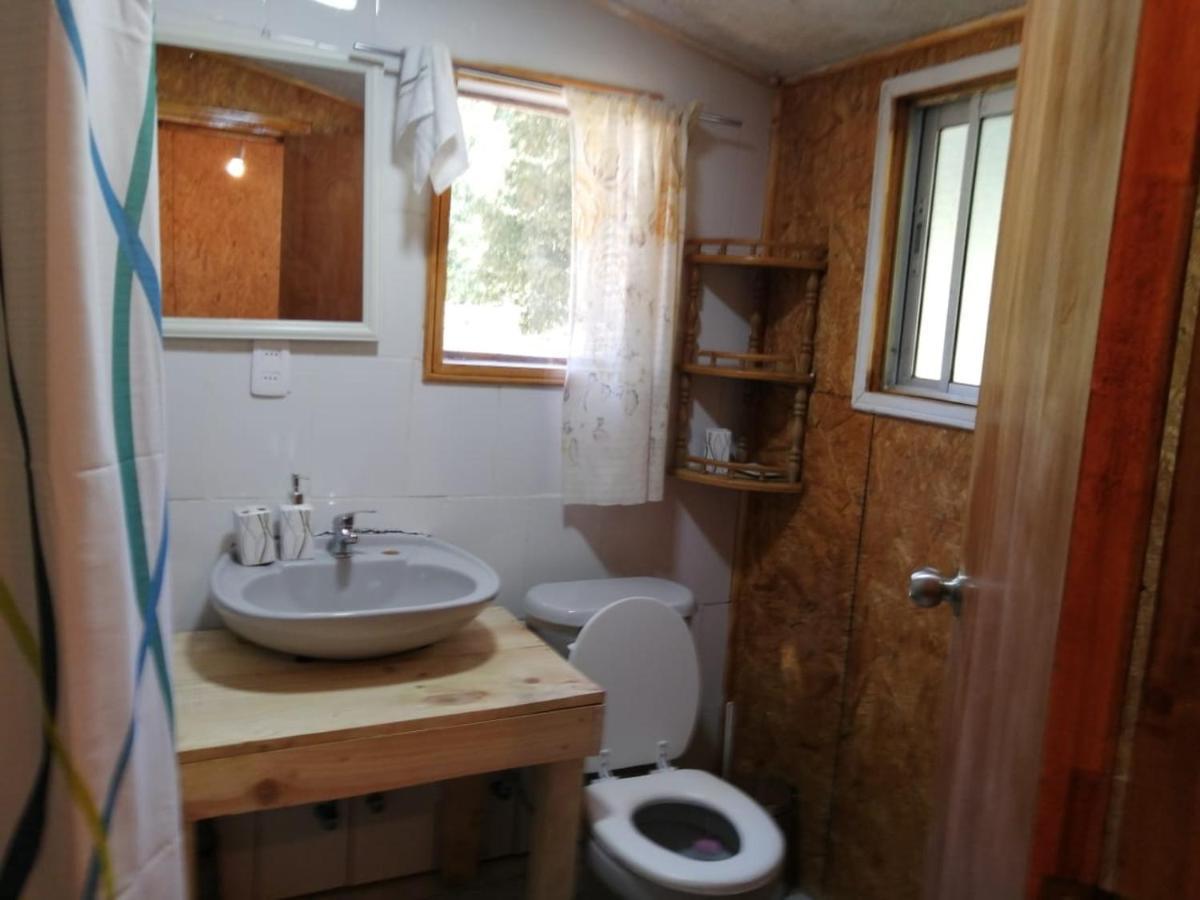 Cabana May Pao, Para 3 En Melipeuco Cerca Del Parque Nacional Conguillio מראה חיצוני תמונה