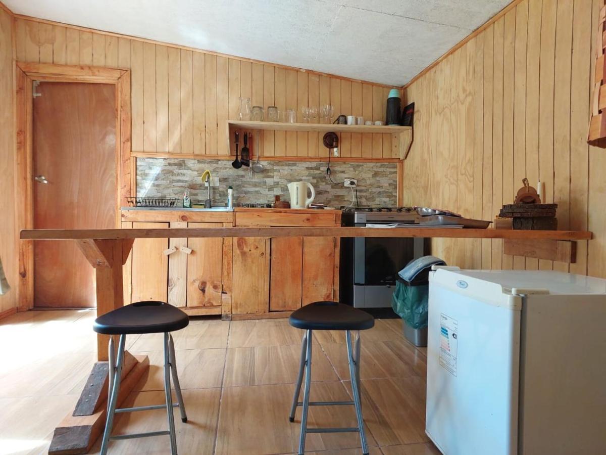 Cabana May Pao, Para 3 En Melipeuco Cerca Del Parque Nacional Conguillio מראה חיצוני תמונה